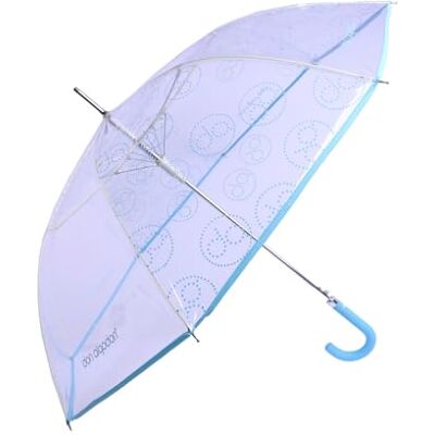DON ALGODON Damen-Regenschirm – Windfest, Automatisch Öffnend, Stilvolles Design, Langlebiger Regenschutz für Frauen in Blau DON ALGODON Damen-Regenschirm – Windfest, Automatisch Öffnend, Stilvolles Design, Langlebiger Regenschutz für Frauen in Blau