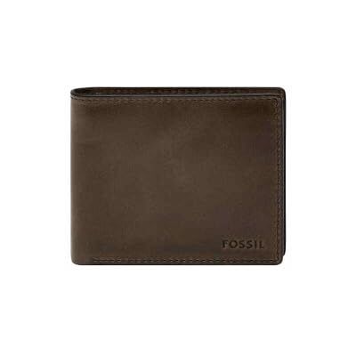 Fossil Derrick Herren Grau Leder Geldbörse, ML3687147 Fossil Derrick Herren Grau Leder Geldbörse, ML3687147