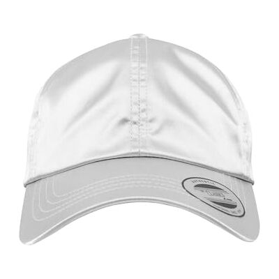 Flexfit (FLEYK) Kappe Low Profile Satin Cap, Silver, one Size, 6245SC Flexfit (FLEYK) Kappe Low Profile Satin Cap, Silver, one Size, 6245SC