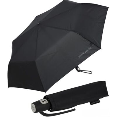 Pierre Cardin Taschenschirm mit Auf- Zu- Automatik Slimline schwarz Pierre Cardin Taschenschirm mit Auf- Zu- Automatik Slimline schwarz