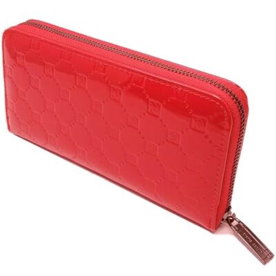 Pierre Cardin Damen Geldbörse Groß, Jenuos Geldbeutel Gross Lang Portmonee Portemonnaie Elegant Handtasche Geldbörsen Leder Geldtasche Viele Karten mit Reißverschluss-Tasche für Frauen (ROT) Pierre Cardin Damen Geldbörse Groß, Jenuos Geldbeutel Gross Lang Portmonee Portemonnaie Elegant Handtasche Geldbörsen Leder Geldtasche Viele Karten mit Reißverschluss-Tasche für Frauen (ROT)