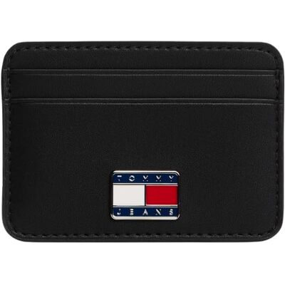 Tommy Jeans Damen Kartenetui Cool Holder Klein, Schwarz (Black), Einheitsgröße Tommy Jeans Damen Kartenetui Cool Holder Klein, Schwarz (Black), Einheitsgröße
