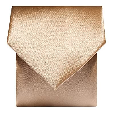 Rael Brook Rael-Brook Herren-Krawatte aus Satin, beige, Einheitsgröße Rael Brook Rael-Brook Herren-Krawatte aus Satin, beige, Einheitsgröße