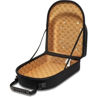 New Era 6 Cap Carrier Tasche Case schwarz/Gold New Era 6 Cap Carrier Tasche Case schwarz/Gold