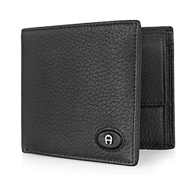 Aigner Querformat Herren Geldbörse von (0007 Schwarz) Aigner Querformat Herren Geldbörse von (0007 Schwarz)