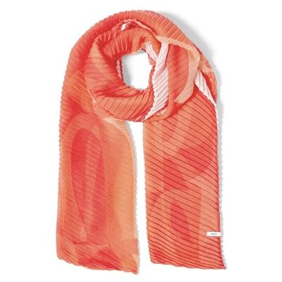 Cecil Plissee-Schal cherry tomato orange A Cecil Plissee-Schal cherry tomato orange A