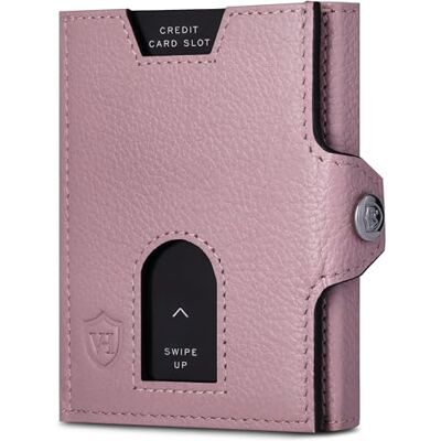 VON HEESEN Slim Wallet mit XL Münzfach & RFID Schutz Leder Geldbörse Herren klein Mini Geldbeutel Damen Portmonee Kartenetui Echtleder Karten Portemonnaie Kreditkartenetui Lavendel VON HEESEN Slim Wallet mit XL Münzfach & RFID Schutz Leder Geldbörse Herren klein Mini Geldbeutel Damen Portmonee Kartenetui Echtleder Karten Portemonnaie Kreditkartenetui Lavendel