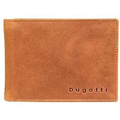 Bugatti Volo Geldbörse Herren Leder – Portemonnaie Wallet, Cognac 12 Kartenfächer, Münzfach, Vintage Look Bugatti Volo Geldbörse Herren Leder – Portemonnaie Wallet, Cognac 12 Kartenfächer, Münzfach, Vintage Look