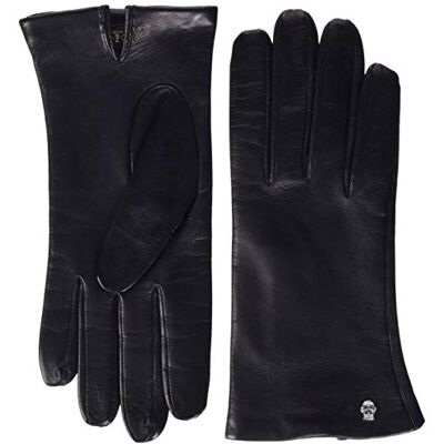 Roeckl Damen Lissabon Handschuhe, Classic Navy, 6 Roeckl Damen Lissabon Handschuhe, Classic Navy, 6