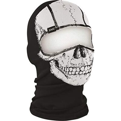 ZAN headgear Herren 26-5224 Sturmhaube, Totenkopf, Einheitsgröße ZAN headgear Herren 26-5224 Sturmhaube, Totenkopf, Einheitsgröße