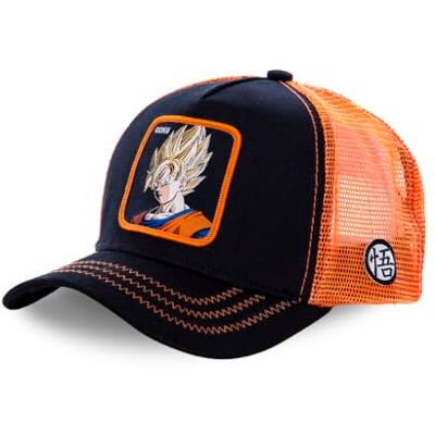 Capslab Unisex Casquette CL/DBZ/3/GO3 Baseball Cap, Noir, One Size Capslab Unisex Casquette CL/DBZ/3/GO3 Baseball Cap, Noir, One Size