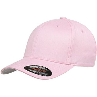 Flexfit , Passgenaue Kappe für Herren, Athletic Baseball, Pink, Größe S-M Flexfit , Passgenaue Kappe für Herren, Athletic Baseball, Pink, Größe S-M