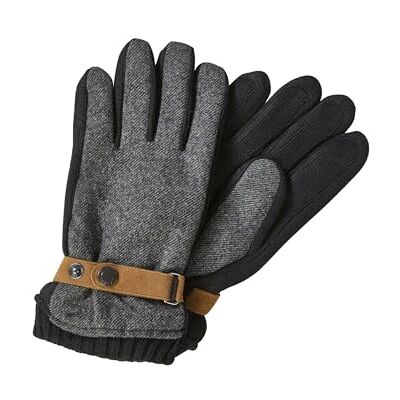 camel active Herren 408290-4G29 Winter-Handschuhe, Schwarz, L camel active Herren 408290-4G29 Winter-Handschuhe, Schwarz, L