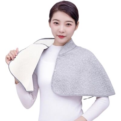 XYLGJYT Nacken Und Schulterwärmer,Winter Schulterschutz Schlafweste,Warm Schulterwickel Rückenwärmer,Damen Herren Nackenwärmer Baumwolle,Bettjäckchen Damen Senioren Warm(Grey B) XYLGJYT Nacken Und Schulterwärmer,Winter Schulterschutz Schlafweste,Warm Schulterwickel Rückenwärmer,Damen Herren Nackenwärmer Baumwolle,Bettjäckchen Damen Senioren Warm(Grey B)