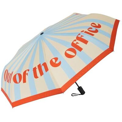 FISURA Original gestreifter Regenschirm für Damen, klein, automatisch, Reisegröße, winddicht, 96 cm Durchmesser, offen. FISURA Original gestreifter Regenschirm für Damen, klein, automatisch, Reisegröße, winddicht, 96 cm Durchmesser, offen.