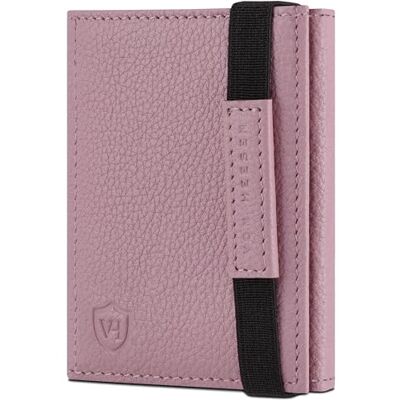 VON HEESEN Slim Wallet mit RFID Schutz Geldbörse Herren klein Mini Geldbeutel Damen Portmonee Kartenetui Echtleder Karten Portemonnaie Leder Kreditkartenetui Lavendel VON HEESEN Slim Wallet mit RFID Schutz Geldbörse Herren klein Mini Geldbeutel Damen Portmonee Kartenetui Echtleder Karten Portemonnaie Leder Kreditkartenetui Lavendel
