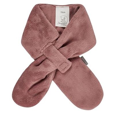 Sterntaler Schal aus Teddyflausch, gefüttert mit Baumwollfleece, mit Klettverschluss, zum Durchziehen Mädchen Accessoires für Babys und Kleinkinder warm, weich und bequem rosenholz, Gr. 70cm Sterntaler Schal aus Teddyflausch, gefüttert mit Baumwollfleece, mit Klettverschluss, zum Durchziehen Mädchen Accessoires für Babys und Kleinkinder warm, weich und bequem rosenholz, Gr. 70cm