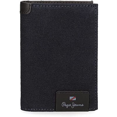 Pepe Jeans Hilltop Vertikale Geldbörse mit Geldbörse, einzigartig, blau, única, Vertikale Geldbörse mit Geldbörse Pepe Jeans Hilltop Vertikale Geldbörse mit Geldbörse, einzigartig, blau, única, Vertikale Geldbörse mit Geldbörse