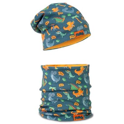 Reusch Mütze & Schal Set Kinder 2-8 Jahre warm & weich mit Baumwolle Beanie mit Fleece & Loop-Schal für Jungen & Mädchen, ideal für Frühling, Herbst & milde Wintertage, Kids Hat and Scarf Set Reusch Mütze & Schal Set Kinder 2-8 Jahre warm & weich mit Baumwolle Beanie mit Fleece & Loop-Schal für Jungen & Mädchen, ideal für Frühling, Herbst & milde Wintertage, Kids Hat and Scarf Set