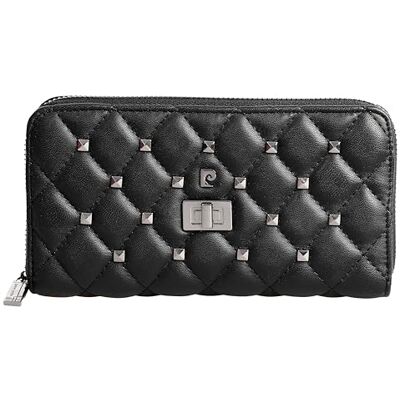 Pierre Cardin Damengeldbörse, aus Kunstleder, schön, groß, geräumig, Leder, Geschenk, Geldbörse mit Münzfach, Geldscheinhalter, Geldbörse für Mädchen Pierre Cardin Damengeldbörse, aus Kunstleder, schön, groß, geräumig, Leder, Geschenk, Geldbörse mit Münzfach, Geldscheinhalter, Geldbörse für Mädchen