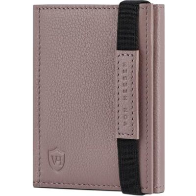 VON HEESEN Slim Wallet mit RFID Schutz Geldbörse Herren klein Mini Geldbeutel Damen Portmonee Kartenetui Echtleder Karten Portemonnaie Leder Kreditkartenetui Taupe VON HEESEN Slim Wallet mit RFID Schutz Geldbörse Herren klein Mini Geldbeutel Damen Portmonee Kartenetui Echtleder Karten Portemonnaie Leder Kreditkartenetui Taupe
