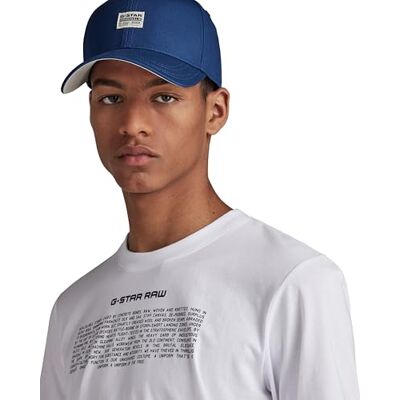 G-STAR RAW Men's Accessories Originals Baseball Cap, Blau (ballpen Blue D03219-C693-1822), PC G-STAR RAW Men's Accessories Originals Baseball Cap, Blau (ballpen Blue D03219-C693-1822), PC