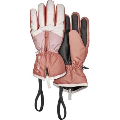 Playshoes Finger-handschuh Unisex Kinder Winter-Handschuhe, Rosa Blockfarben, 4 Playshoes Finger-handschuh Unisex Kinder Winter-Handschuhe, Rosa Blockfarben, 4