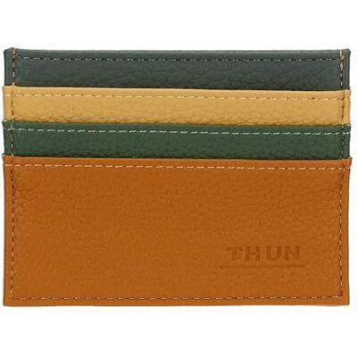 THUN Kartenetui, Herren Kunstleder Kollektion Sempre Con me 10,3 x 7,5 cm THUN Kartenetui, Herren Kunstleder Kollektion Sempre Con me 10,3 x 7,5 cm