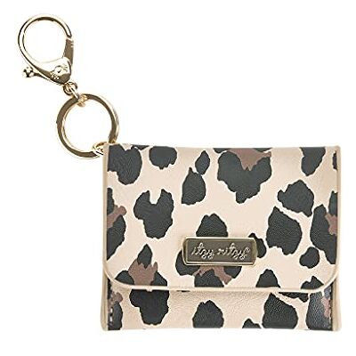 Itzy Ritzy Itzy Mini Wallet Kartenhalter & Schlüsselanhänger Charm; Kann an Wickeltasche, Geldbörse, Reisetasche oder Schlüsselanhänger befestigt Werden; Leopard Itzy Ritzy Itzy Mini Wallet Kartenhalter & Schlüsselanhänger Charm; Kann an Wickeltasche, Geldbörse, Reisetasche oder Schlüsselanhänger befestigt Werden; Leopard