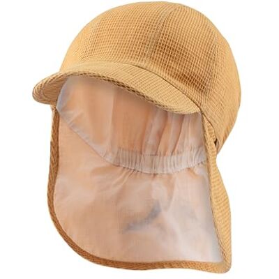 Sterntaler Schirmmütze Nacken Dino Jungen Mütze aus Baumwolle Stickerei auf dem Nackenschutz UV-Schutz 30 Baby- und Kindermütze leichte Sommer Kopfbedeckung mattgelb, Größe 47 Sterntaler Schirmmütze Nacken Dino Jungen Mütze aus Baumwolle Stickerei auf dem Nackenschutz UV-Schutz 30 Baby- und Kindermütze leichte Sommer Kopfbedeckung mattgelb, Größe 47
