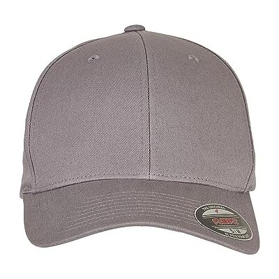 Flexfit Unisex Baseball Cap V Cotton Twill Cap Grey S/M Flexfit Unisex Baseball Cap V Cotton Twill Cap Grey S/M