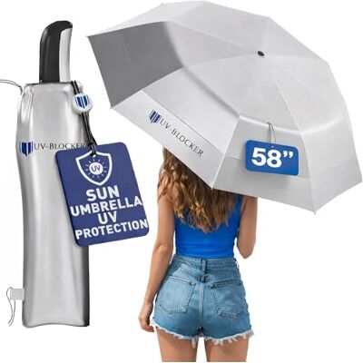 UV-Blocker UV-Schutz Compact Regenschirm UV-Blocker UV-Schutz Compact Regenschirm