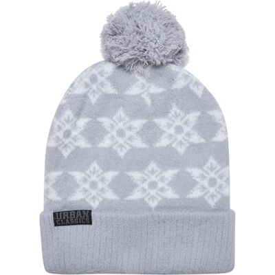 Urban Classics Unisex Strickmütze Pom Beanie lightasphalt one Size Urban Classics Unisex Strickmütze Pom Beanie lightasphalt one Size
