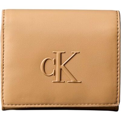 Calvin Damen Geldbörse Bold Medium Bifold Klein, Braun (Tannin), Einheitsgröße Calvin Damen Geldbörse Bold Medium Bifold Klein, Braun (Tannin), Einheitsgröße