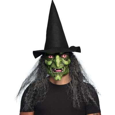 Boland Hexe Latexmaske - Halloween Kostümzubehör Boland Hexe Latexmaske - Halloween Kostümzubehör