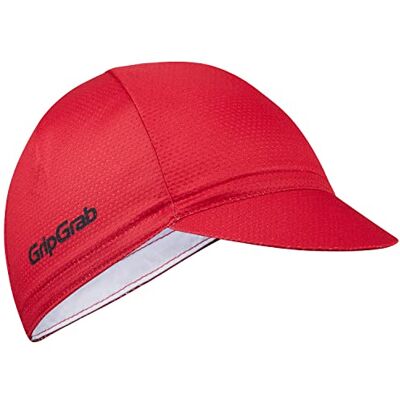 GripGrab Leichte Sommer-Cap - Rot - Fahrradkappe GripGrab Leichte Sommer-Cap - Rot - Fahrradkappe