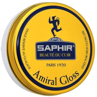 SAPHIR BEAUTÉ DU CUIR Amiral Gloss 50ml Lederschuhpflege Polish für Spiegelglanz SAPHIR BEAUTÉ DU CUIR Amiral Gloss 50ml Lederschuhpflege Polish für Spiegelglanz