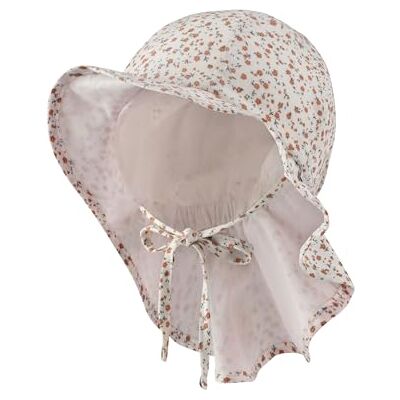 Sterntaler Sonnenhut Millefleurs Mädchen Sommerhut mit Blümchen Muster elastisches Gummiband zum Binden UV-Schutz 50+ Mütze mit Nackenschutz Baby Kinder Kopfbedeckung Ecru, Größe 43 Sterntaler Sonnenhut Millefleurs Mädchen Sommerhut mit Blümchen Muster elastisches Gummiband zum Binden UV-Schutz 50+ Mütze mit Nackenschutz Baby Kinder Kopfbedeckung Ecru, Größe 43