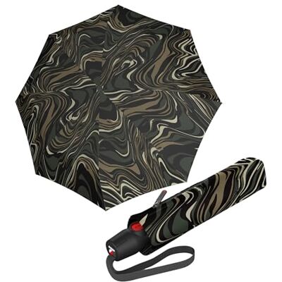Knirps Regenschirm T.200 Medium Duomatic Fashion Tiger Oak olivgrün Knirps Regenschirm T.200 Medium Duomatic Fashion Tiger Oak olivgrün
