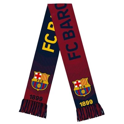 Icon Sports Group Inc. Offizieller Schal mit FC Barcelona-Fußball-Team, doppelseitig., Unisex-Erwachsene, F.C. Barcelona Home Wendeschal Fanschal, Tiefrot/Blau/Gold, Einheitsgröße Icon Sports Group Inc. Offizieller Schal mit FC Barcelona-Fußball-Team, doppelseitig., Unisex-Erwachsene, F.C. Barcelona Home Wendeschal Fanschal, Tiefrot/Blau/Gold, Einheitsgröße