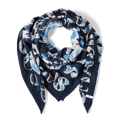 Cecil Gemustertes Tuch universal blue A Cecil Gemustertes Tuch universal blue A