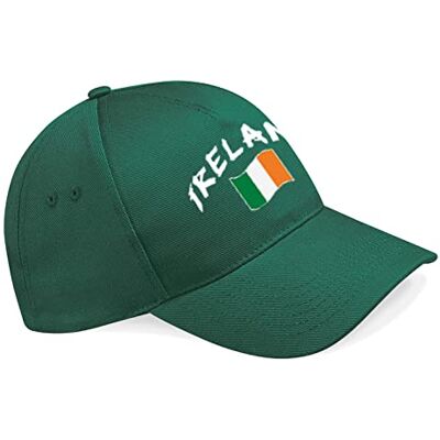 Supportershop Unisex Irland Baseballkappe, Grün, Einheitsgröße EU, grün, One Size Supportershop Unisex Irland Baseballkappe, Grün, Einheitsgröße EU, grün, One Size