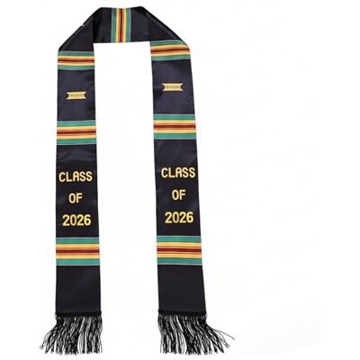 Ginwrek Class of 2026 Graduation Stole Gedenkfeier Schärpe für Zeremonie Erinnerungsstolen für Abschlussfeiern 2026 mit Fransen Ginwrek Class of 2026 Graduation Stole Gedenkfeier Schärpe für Zeremonie Erinnerungsstolen für Abschlussfeiern 2026 mit Fransen