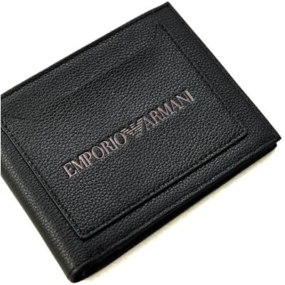 Giorgio Armani Herrengeldbörse Y4R570 YQ13X 80648 Schwarz/Schwarz 12,5 x 9,6 x 1,5 cm, Schwarz , Taglia Unica, Zeitgenössisch Giorgio Armani Herrengeldbörse Y4R570 YQ13X 80648 Schwarz/Schwarz 12,5 x 9,6 x 1,5 cm, Schwarz , Taglia Unica, Zeitgenössisch