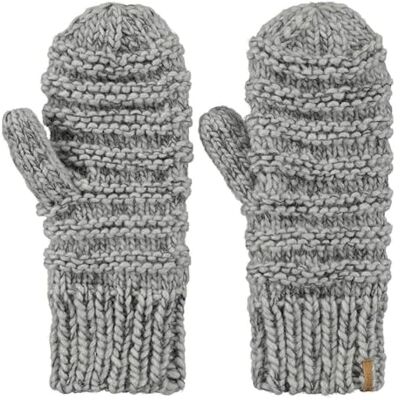 Barts Damen Jasmin Mitts Fäustlinge, Grau (HEATHER GREY 0002), One size (Herstellergröße: UNI) Barts Damen Jasmin Mitts Fäustlinge, Grau (HEATHER GREY 0002), One size (Herstellergröße: UNI)