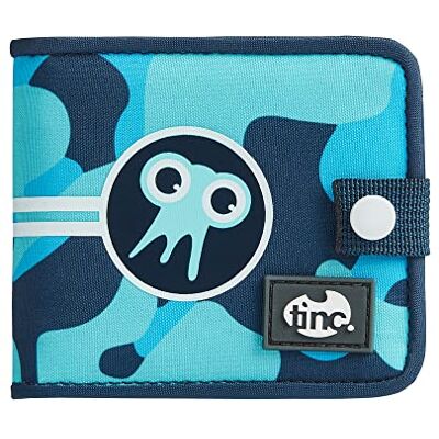 Tinc Unisex Tonkin Geldbörse Camo Faltbare Brieftasche, blau Tinc Unisex Tonkin Geldbörse Camo Faltbare Brieftasche, blau