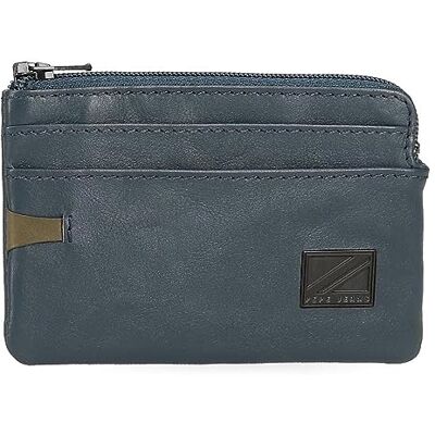 Pepe Jeans Marshal Geldbörse Blau 11 x 7 x 1,5 cm Leder, blau, Talla única, geldbörse Pepe Jeans Marshal Geldbörse Blau 11 x 7 x 1,5 cm Leder, blau, Talla única, geldbörse