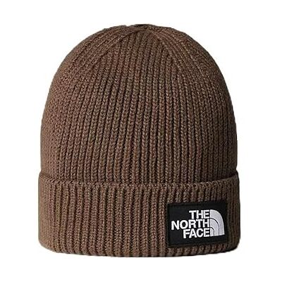 THE NORTH FACE Unisex Logo Box Cuffed Mütze, Pear, One Size THE NORTH FACE Unisex Logo Box Cuffed Mütze, Pear, One Size