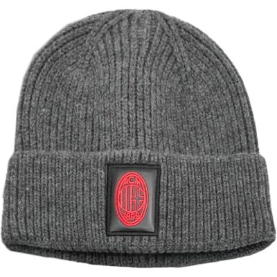 Ac Milan Unisex 143493 Beanie-Mütze, grau, One Size Ac Milan Unisex 143493 Beanie-Mütze, grau, One Size