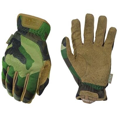 Mechanix Wear FastFit Woodland Camo Touch Screen Handschuhe (X-Large, Tarnen) Mechanix Wear FastFit Woodland Camo Touch Screen Handschuhe (X-Large, Tarnen)